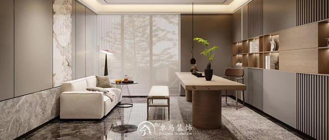 leyu官网贸易装修：卓马打造贸易空间的本性化与功用化并重(图2)